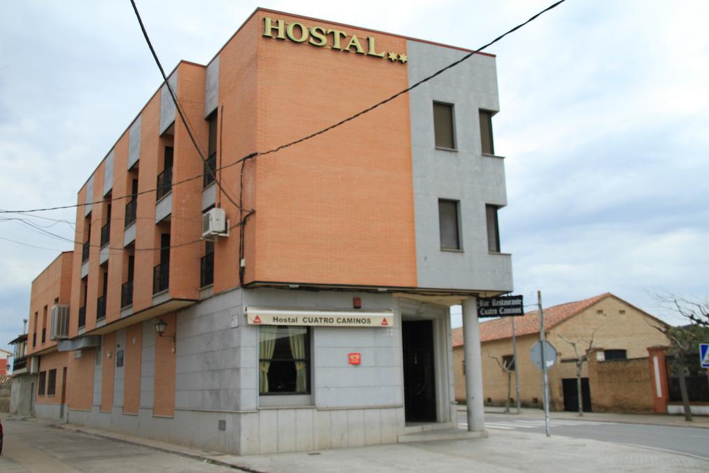 Hostal Restaurante Cuatro Caminos Calera y Chozas Exterior foto